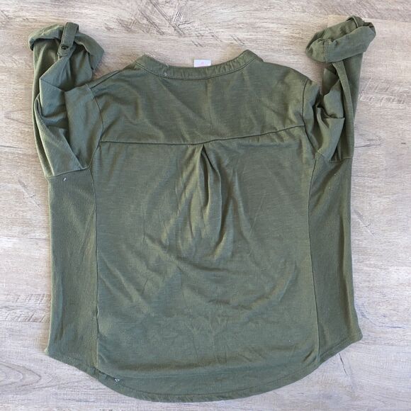 No Boundaries XL Green Blouse - Picture 4 of 4